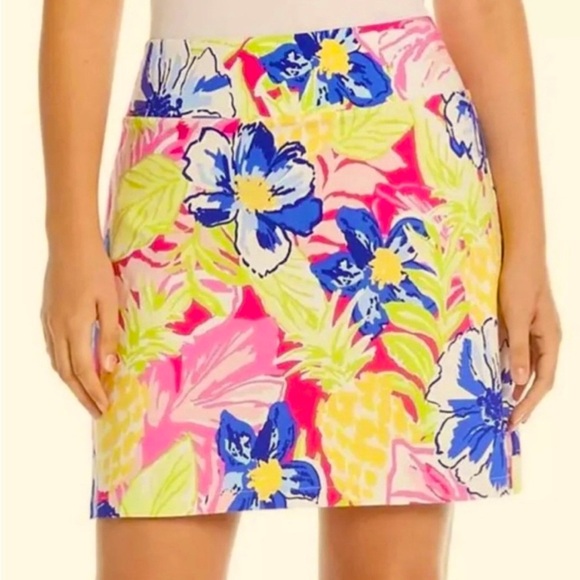 Rafaela like new bright colored floral skort size small - Picture 1 of 9